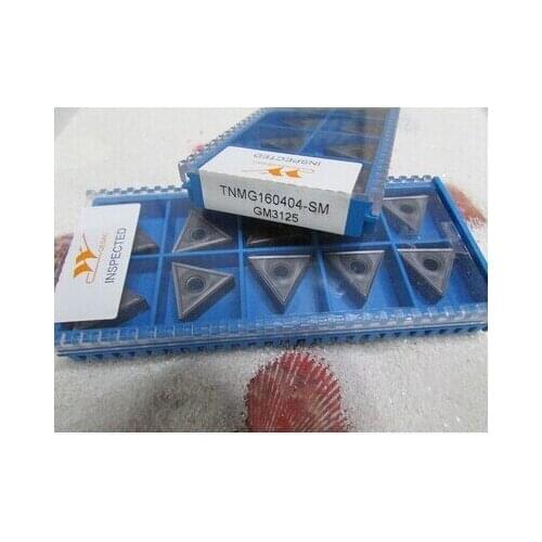Free Shipping carbide inserts TNMG160404-SM GM3125 Suitable for MTJNR Series Turning Facing External Lathe Tool