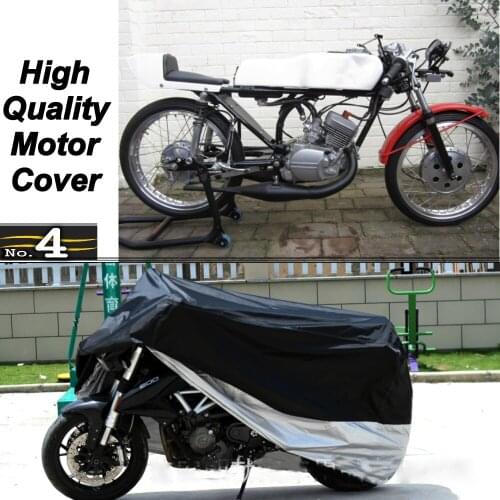 MotorCycle Cover For Yamaha TA125 WaterProof UV Sun Dust / Rain Protector Cover Made of Polyester Taffeta