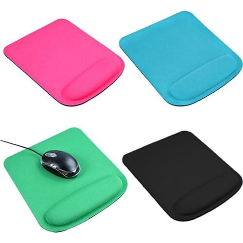 Mouse Pad With Wrist Rest For Laptop Mat Anti-Slip Gel Wrist Support Wristband Mouse Mat Pad For Macbook PC Laptop Computer EVA