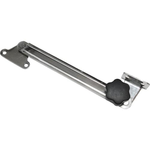 Boat Hatch Lid Stay Support and Adjuster 8' to 14' - 316 Stainless Steel