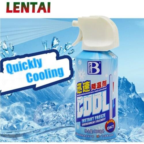 LENTAI For Opel astra h j g insignia vectra c corsa Mitsubishi asx Mini cooper 1Set Car Interior Dry Ice Air Cooling Spray Agent
