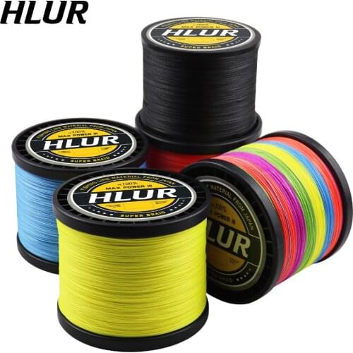 HLUR Braided Fishing Line 500M 8 Strands Multifilament Fishing Line Carp Fishing Wire 20 30 40 50 60 72 88LB