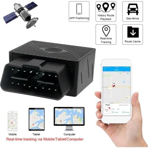 Mini OBD GPS Tracker for Car OBD2 GPS Locator Automobile Satellite Internet Real-time Tracking Vehicle Remote Voice Monitoring