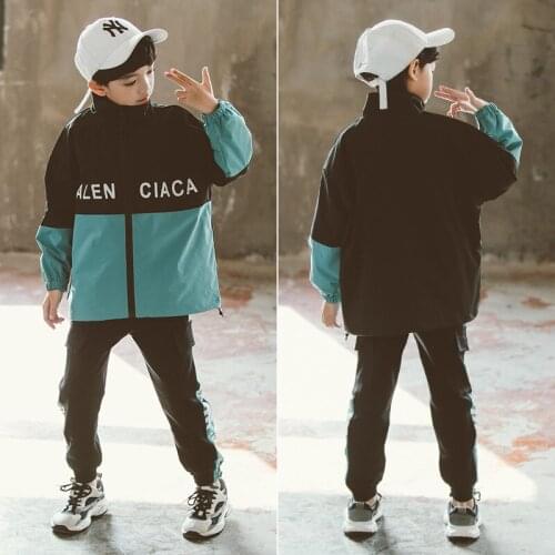 Autumn Children Clothes Set Boys Long Sleeve Fall Baby Boys Clothes Suit Outfits Hippie Cocuk Giyim Children Clothing AE50CC