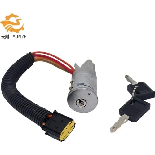 7701469419 IGNITION BARREL SWITCH WITH TWO KEYS FOR RENAULT MEGANE / MEGANE SCENIC MK1 1996-2003