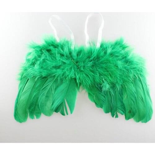 Newborn Baby Photography Props Wings Costume Angel Feather Wings Wraps kids cosplay props gift several colors for chose