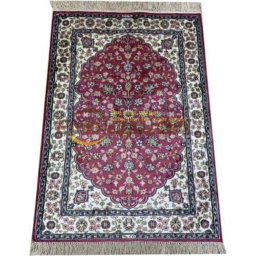 Vintage Blue All-over Traditional Carpet Living Room Floral Persian Area Rug