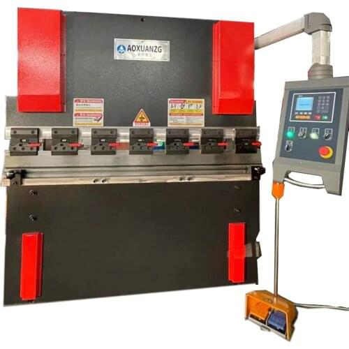 Mini Easy Press Iron High Quality Hydraulic Bending Machine With E21 Controller ,30T Press Brake