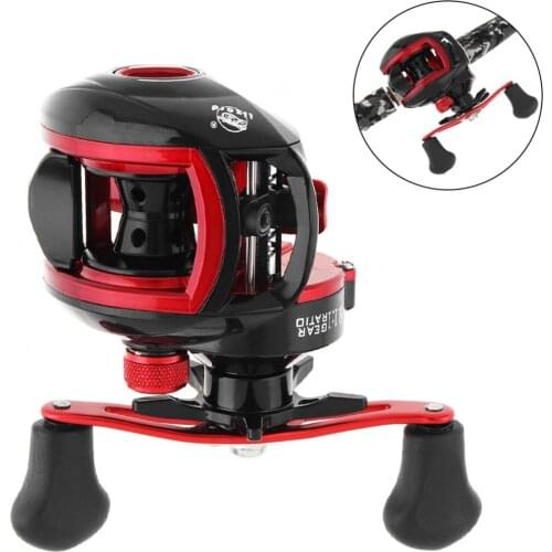 18+1BB High Speed 8.1:1 Fishing Bait Casting Reel Braking Force 10KG / 22LB with Right / Left Hand Optional