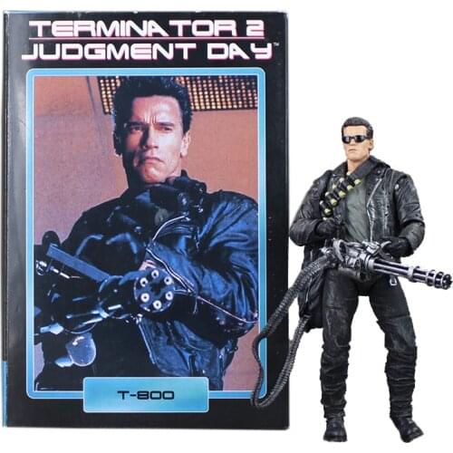 17cm NECA Terminator 2 T-800 Action Figure Pescadero Judgment Day Hospital Doll PVC Model Toys