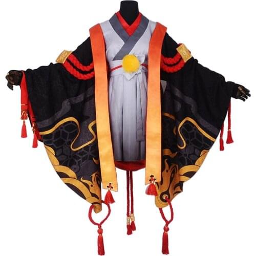 Anime Onmyoji BAN RUO Cosplay Costume Coat Skirt Belt Glove Daily Carnival Party Festival Uniform Brand New