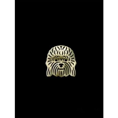 Trendy Dandie Dinmont Terrier brooches and pins men brooches fashion jewelry hand of king