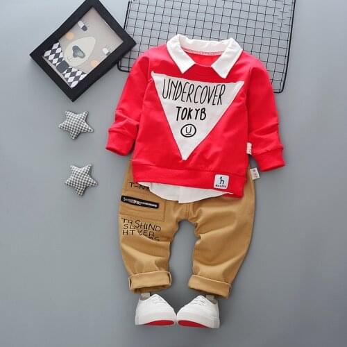 New winter The boy suit lapel letters triangle Suit a undertakes k1