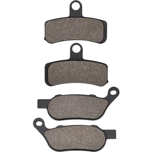Motorcycle Front Rear Brake Pads for Harley Dyna Super Wide Glide FXD FXDC FXDWG Switchback FLD Street Bob FXDB Low Rider FXDL