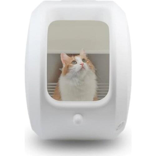 Semi-closed Cat Litter Box Semi-automatic Cat Toilet Basin Shit Cat Litter Dump Large Fully Enclosed Sand Basin