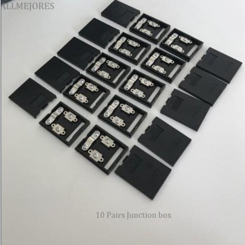 ALLMEJORES Solar panel Junction box Waterproof Terminals connection box suit for 10W-30W Solar moudle 10pcs/Lot