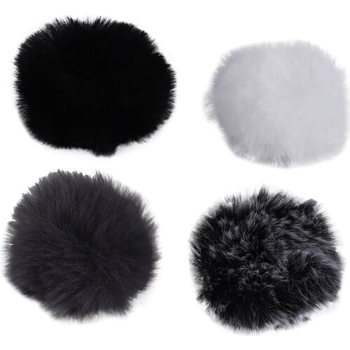 Universal Lavalier Microphone Furry Windscreen Fur Windshield Wind Muff Soft for Sony Rode Boya Lapel Lavalier Mic 5Mm