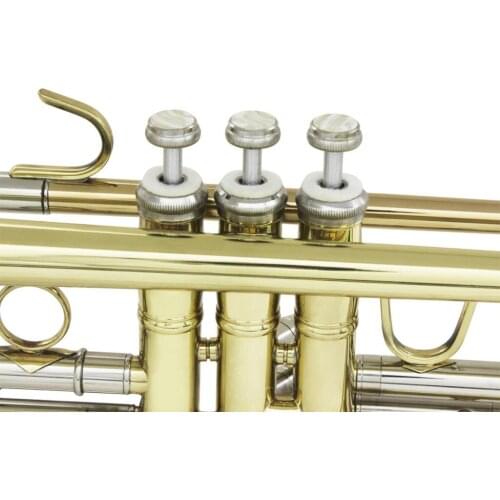 10 Pieces White Trumpet Pads for Trumpet Trombone Repair Replacement