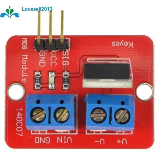 10pcs MOSFET Button IRF520 MOSFET Driver Module for Arduino ARM Raspberry pi