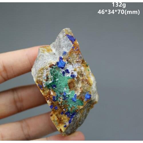 100% Natural beautiful GuiZhou azurite mineral specimen crystal Stones and crystals Healing crystal Free shipping