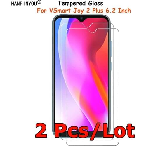 2 Pcs/Lot For VSmart Joy 2 Joy2 Plus 6.2" Clear Tempered Glass Screen Protector Ultra Thin Explosion-proof Protective Film