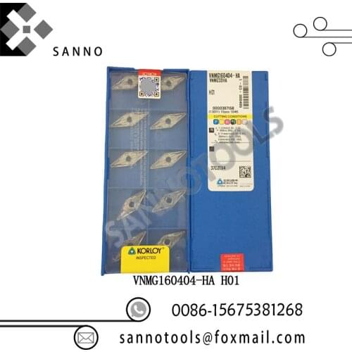 Free shipping! High quality carbide turning cutter VNMG160404-AK H01 / VNMG160408-AK H01 cnc carbide turning inserts in China