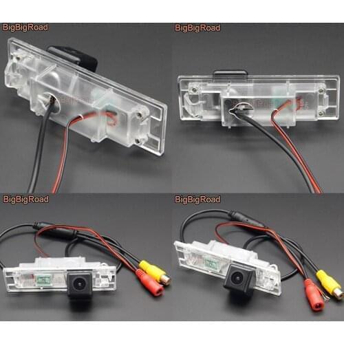 BigBigRoad Car HD Rear View Parking Camera Auto Backup Monitor For BMW Mini Couper Countryman 1 Series 120i E81 E87 135i 640i