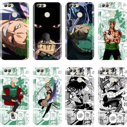 For Huawei Nova Smart Lite 2017 Phone Case Silicone Roronoa Zoro Soft Back Cover For Huawei Nova 2i 2 Lite Plus 3 3I 3E 4 4E 5