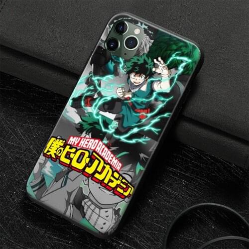 Deku Midoriya Izuku My Hero Academia Anime Phone Case Cover Shell For IPhone SE 6 6s 7 8 6sPlus 7Plus 8Plus X XR XS 11 Pro Max