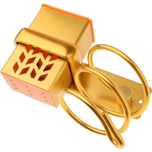 Gold Color Hair Dryer Holder, Wall-mounted Bathroom Organizer Storage with Toothbrush Comb Cup, Space Aluminium