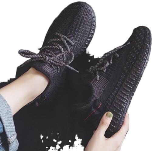 New fashion breathable sneakers men and women shoes summer mesh shoes running adult Korean wild casual coconut shoes sneakers