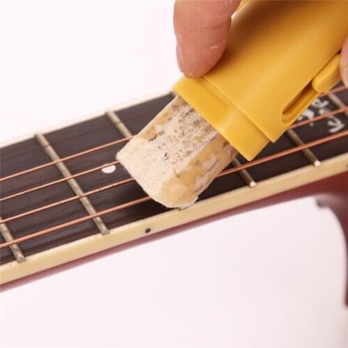 Electrical Guitar Bass String Cleaner Rust Remove Pen with String Lubricate for Music Instrument Care Guitar Accessories