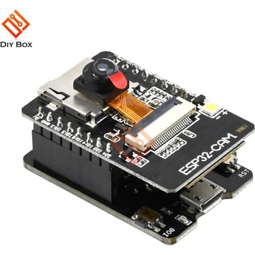 ESP32-CAM-MB WIFI Bluetooth Development Board OV2640 Camera Module MICRO USB interface CH340G USB to serial port auto download