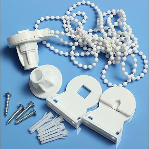 50% Hot Sale 1 Set Shade Clutch Roller Blind Shade Cluth Bracket Bead Chain Repair Parts Set for 25mm Tube Curtain Decorative