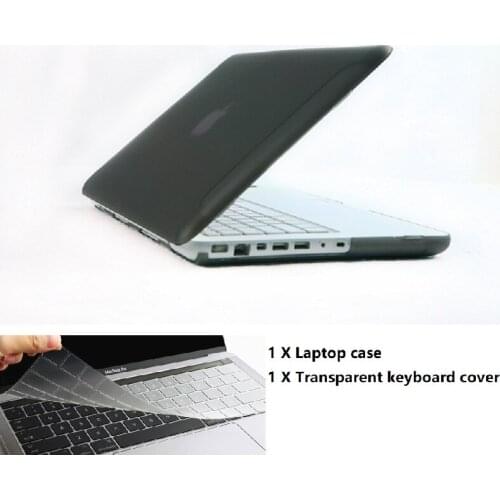 Frosted solid color Hard Case Cover Shell Keyboard Cover (Gift) For Apple Macbook New White 13" model：A1342 MC516 MC207