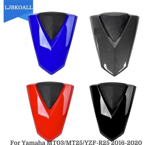 Motorcycle Seat Cowl Rear Passenger Seat Cover for Yamaha MT03 MT25 YZF R3 R25MT 03 YZFR25 YZFR3 Parts 2013 -2020 2014 2015 2016