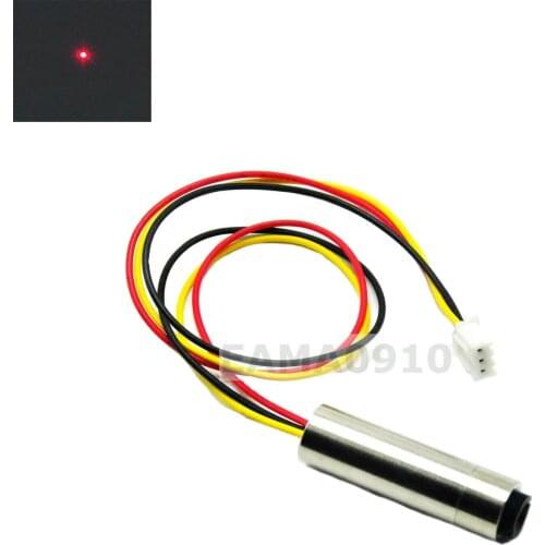 New 650nm 658nm 30mW Red Laser Dot Diode Module with TTL 0-20KHZ 12x40mm