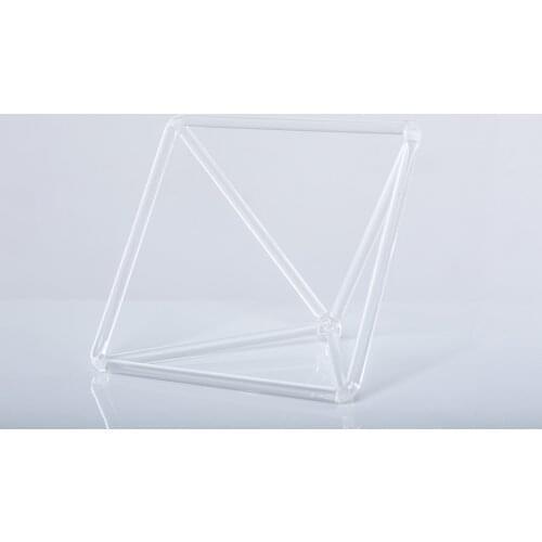 7inch Crystal Singing Pyramid & Tetrahedron for Sound Healing