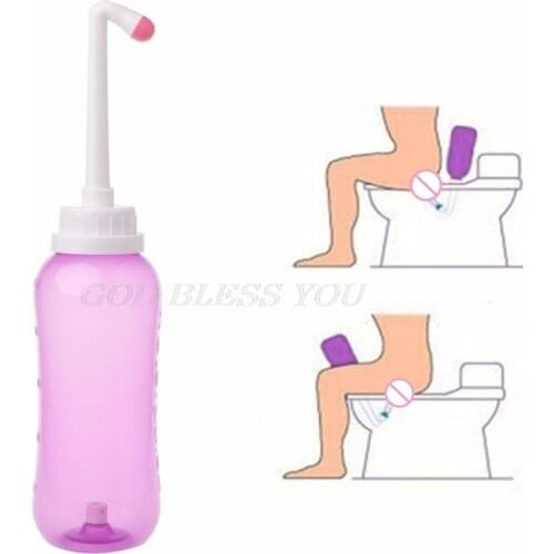 500ml Portable Travel Hand Held Bidet Sprayer Personal Cleaner Hygiene Bottle Spray Washing Drop Shipping