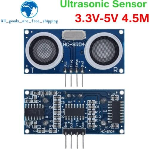 TZT Ultrasonic sensor HC-SR04 HCSR04 to world Ultrasonic Wave Detector Ranging Module HC SR04 HCSR04 Distance Sensor For Arduino