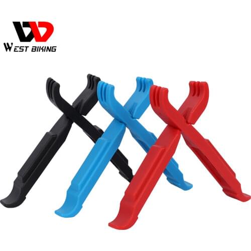 WEST BIKING 2PCS Bicycle Tyre Tire Pry Bar Lever Cycling Missing Link Bike Chain Pliers Repair Multitools Bicycle Accessories