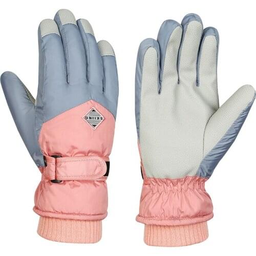 Heyyoga 2021 Cycling Gloves Ski Gloves Motorcycle Thermal Gloves Snowboard Snowmobile Gloves Men Women Winter Snow Gloves