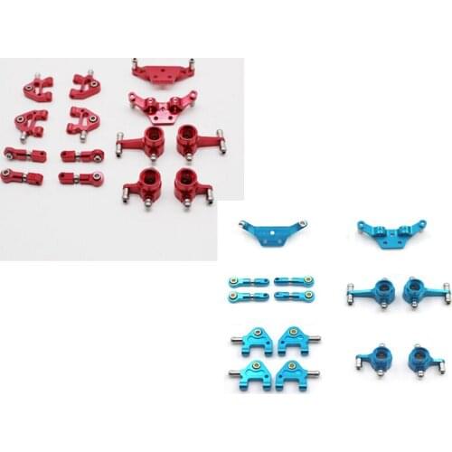 Wltoys 1/28 P929 P939 K979 K989 K999 k969 RC Car Parts Upgrade Metal parts arm Dog bone Steering cup Rear Shock absorber plate