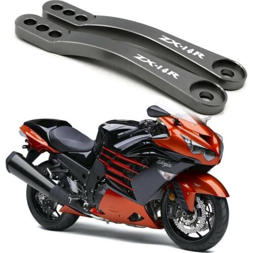 Rear Shock Suspension Lowering Linkage Drop Links Kit For KAWASAKI NINJA ZX-14