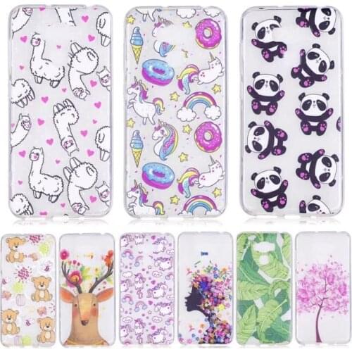 50pcs/lot IMD Pattern Soft TPU Silicone Phone Back Case Cover For Asus Zenfone 3 Max ZC553KL