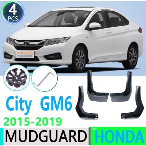 For Honda City GM6 2015 2016 2017 2018 2019 Fender Mudguard Mud Flaps Guard Splash Flap Car Accessories