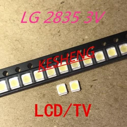 PER LG SMD LED 3528 2835 1 W 3 V Bianco Freddo Per TV/LCD Retroilluminato 200pz/lotto