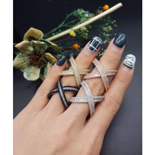 JaneKelly Rings With Crystals