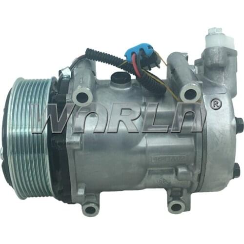 3808548C3 12 Volt Compressor Air Conditioner For Truck MaxxForce 3808548C3 OEM 7H15 L Model