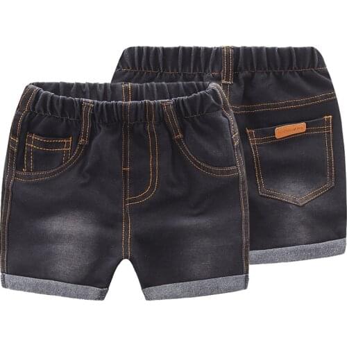 2019 Summer Baby Girl Shorts Girls Kids Baby Short Boys Jeans Shorts Pants Toddler Ruffle Pants for Boy Shorts Cotton Denim 1-5Y